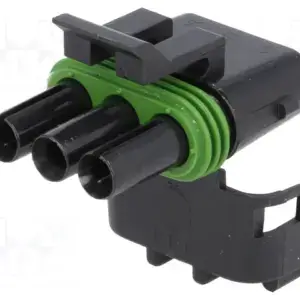 Aptiv (Delphi) 12015793, Weather-Pack 3-Way Connector, Tower (Female) Housing (Bag of 10)