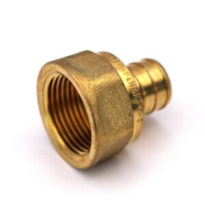 3/4" x 3/4" Brass Female Adapter