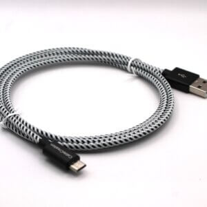 USB A Male to Micro USB Cable 4' BLK