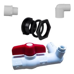 Waste Tank PVC Drain Assembly